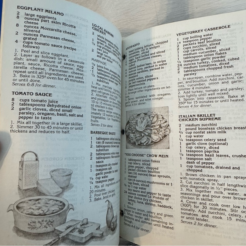 Vintage My Diet Workshop Recipe File Cookbook Binder 1979 - Picture 10 of 11